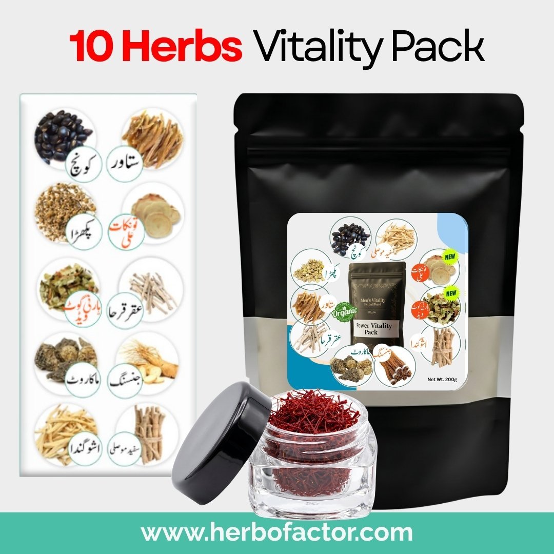 Power Vitality Pack with Zafran (Saffron) | 3X Performance