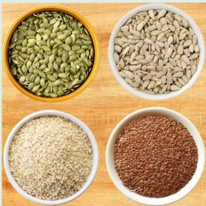Treat PCOS with 4 Seeds - Natural Hormone Balancer - Herbofactor