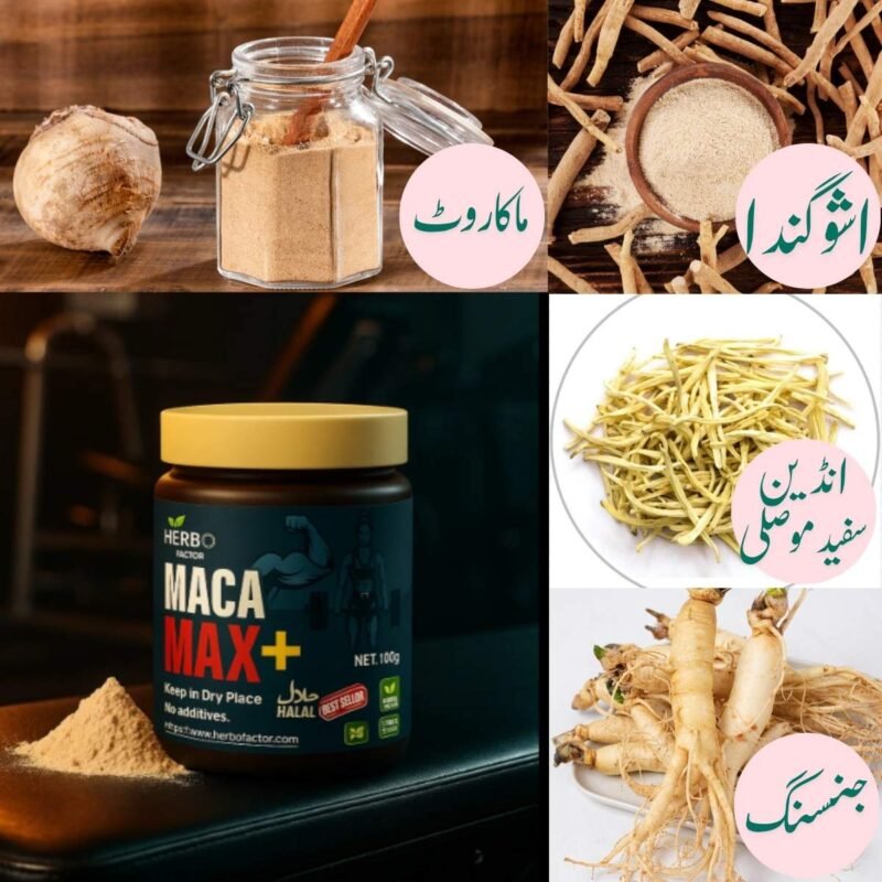 Maca Max + Booster - Herbofactor